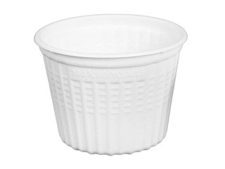 Trauki karstiem ēdieniem, 500ml,  Ø115/85mm, PP, 25 gab.