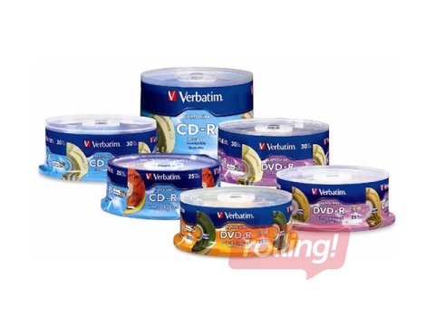 Verbatim CD-R 700MB 1x-52X Extra Protection, 100 Pack Spindle