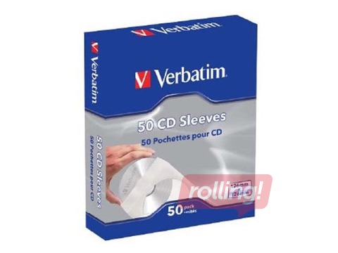 CD/DVD aplosknes Verbatim 50 gab.