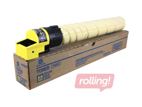 Tonera tūba Konica Minolta Bizhub TN-328Y, C250i/C300i/C360i, dzeltena (28000 lpp)
