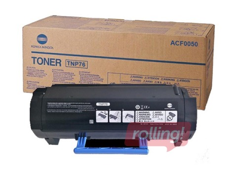 Tonera kasete Konica Minolta Bizhub 4000i, TNP76, melna (12000 lpp)