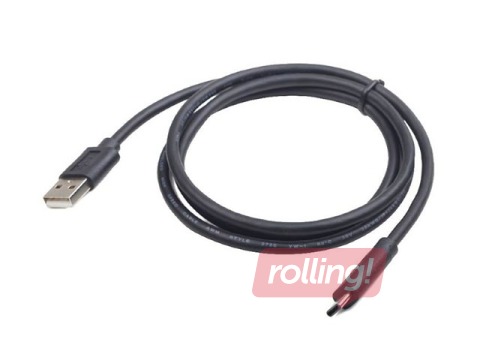 Savienotājvads Gembird USB - Type C, 1.8m, Melns