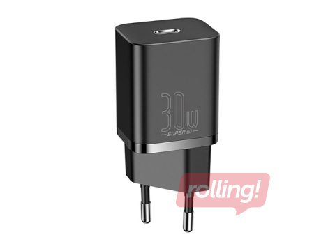 Lādētājs Baseus Super SI Quick Type C, 30w, melns