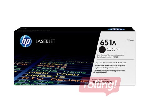 Tonera kasete HP CLJ 700 MFP M775, melna, (13500 lpp.)