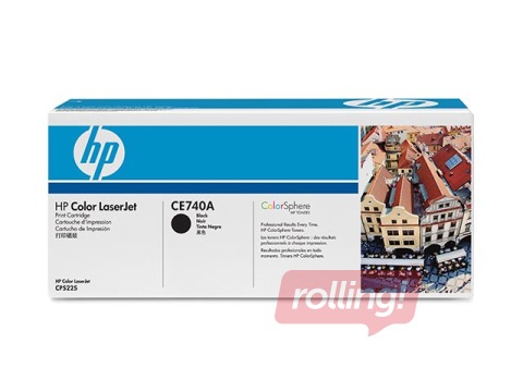 Tonera kasete HP CLJ CP5225, melna, (7000 lpp.)