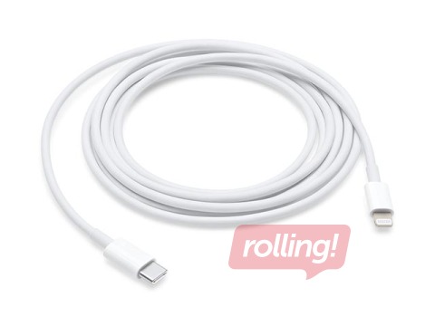 APPLE 24 pin USB-C male to Lightning male, 2m
