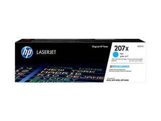 Tonera kasete HP 207X, ciānzila (2450 lpp)