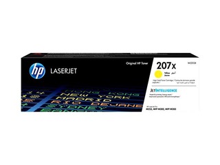 Tonera kasete HP 207X, dzeltena (2450 lpp)