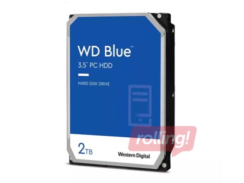 HDD disks WD Blue 2TB, 7200rpm, 256Mb